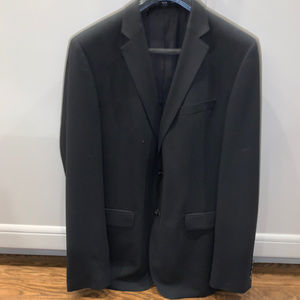 Black two peice Hugo Boss suit size 42L
